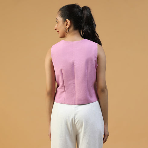 Organic Handwoven Cotton Vest